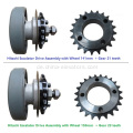 Hitachi -Rolltreppenantriebsbaugruppe mit Rad 141 mm 158 mm